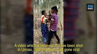 Jangal mein Mangal Karte huye pakde Gaye Desi village girl video