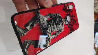 P smart 2019 print glass case joker gvatshop