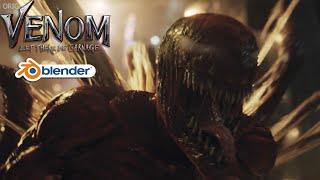 VENOM 3D ANIMATION BLENDER  VENOM BLENDER ANIMATION  SPIDER-MAN