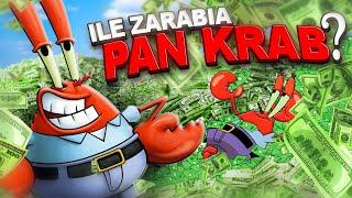 ILE PIENIĘDZY ZARABIA PAN KRAB? SpongeBob Teoria