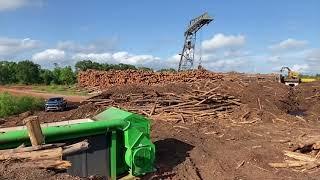 Air Burners FireBox Supporting Sawmill Operations