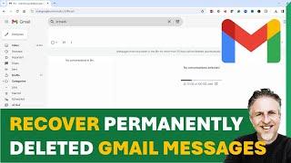 Recover Permanently Deleted Gmail Messages  Gmail Messages Recovery Tool