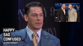 I was so selfish John Cena reflects on his feud with Dwayne The Rock Johnson