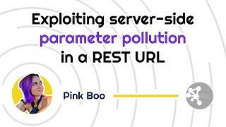 Exploiting server side parameter pollution in a REST URL  PortSwigger Academy tutorial
