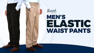 Waist Casual Pants for Men  Full Elastic  Pembrook