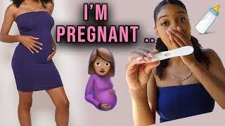 Finding Out IM PREGNANT..at 21  LIVE PREGNANCY TEST