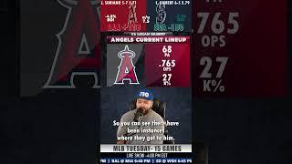 A RED HOT Logan Gilbert has actually been gotten to by the Angels in the past... could he be a fade?