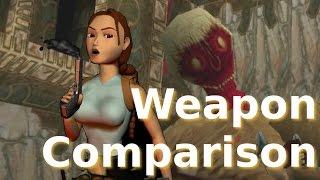 Tomb Raider 1 Weapon Comparison Torso Boss