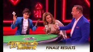 AGT Finale Shin Lim Playing Poker Magic Will BLOW Your Mind  Americas Got Talent 2018