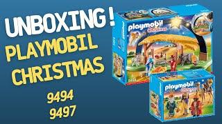 Unboxing Playmobil Christmas 4k60fps