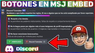 Mensaje Embed Con Botones y Auto roles