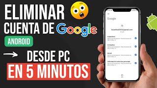  Eliminar la Cuenta de Google de Cualquier Dispositivo Android PASO A PASO