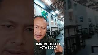 Kunjungan Kerja di Kota Bogor - sarapan pagi dulu di kantin