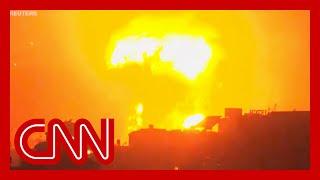 CNN witnesses explosions over Beirut