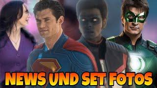 Die Superman Set Fotos sehen Hammer aus Und Green Lantern News