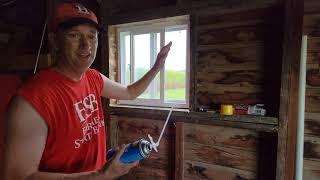 How To Install A Small Slider Window On An Old Garage - DIY