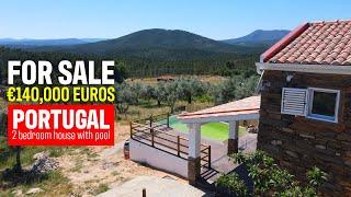 2 Bedroom Stone House with Pool  FOR SALE  Castelo Branco Central Portugal - Real Estate