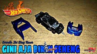 HOT WHEELS CORVETTE Z06 DRAG RACER  BISA BONGKAR PASANG AJA UDAH SENENG