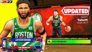 *UPDATED* Jayson Tatum THE PROBLEM Replica build on NBA 2K23