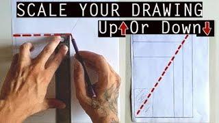 How To Scale Your Drawing Size Up Or Down