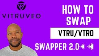 Vitruveo Swapper 2.0 is Live  Swap VTRUVTRO  SAFUUX Sacrificers  Vulcan Blockchain