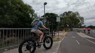 Scenic Bicycle Ride. Melbourne Australia  2023.04.15