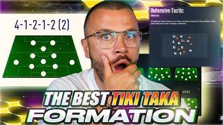 FIFA 23 THE BEST TIKI TAKA META FORMATION 4-1-2-1-2 2 NARROW CUSTOM TACTICS & INSTRUCTIONS