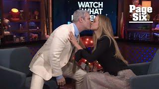 Andy Cohen ‘hard as a rock’ after kissing Jennifer Lawrence on ‘WWHL’