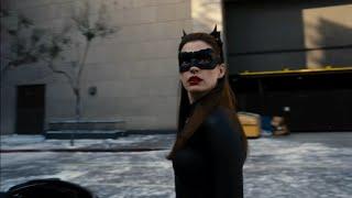 Anne Hathaway as Catwoman  Kissing and Hot scene  The Dark Knight Rises