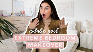 EXTREME BEDROOM MAKEOVER for Natalie Noel from The Vlog Squad