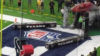 Houston Texans offense introduced along with  Christian Covington Andre Hal Quentin Demps