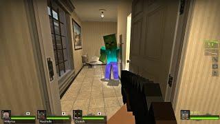 CUIDADO CON LOS ZOMBIS - Willyrex Y sTaXx - MINECRAFT MOD - LEFT 4 DEAD 2 Parte 1