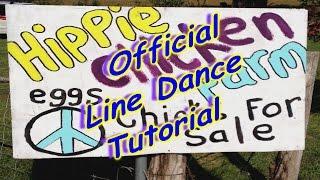 Hippie Chicken Farm Line Dance Tutorial Official