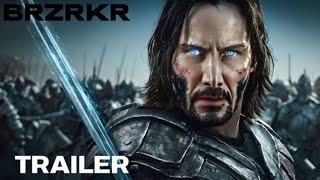 BRZRKR 2025 -  - FIRST TRAILER 2024   Keanu Reeves   as Immortal Warrior  Boom Studios