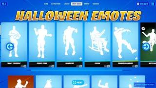 All Halloween Emotes Fortnite Item Shop Preview Every Halloween Emote