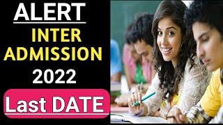 TS INTER 1st year Admissions -2022Last Date & Procedure..etc