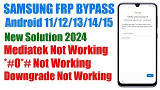 Samsung FRP Tool 2024 All Samsung FRP Bypass Android 1314 - No adb - No *#0*# - No MTK