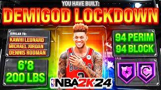 THE #1 LOCKDOWN BUILD IN NBA 2K24