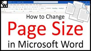 How to Change Page Size in Microsoft Word Full Document & Specific Pages