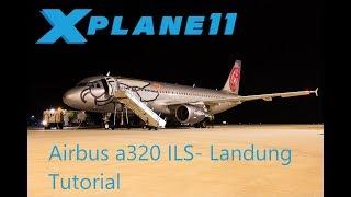 XPlane 11 JarDesign a320 ILS-Landung Tutorial Deutsch