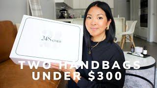 TWO HANDBAGS UNDER $300  24S UNBOXING
