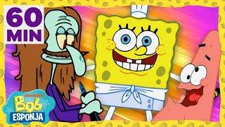 ¡Una hora de lo mejor de la temporada 8 de Bob Esponja Parte 2  Bob Esponja en Español