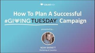 How to Run a Successful #GivingTuesday Campaign