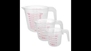 Measuring Cups for Kitchen Pitcher Jug 250ml500ml1Litre Kitchen Gadgets Accessories