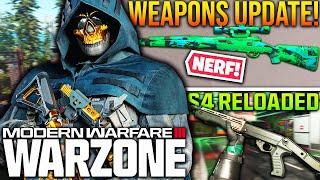 WARZONE The New WEAPONS UPDATE Season 4 Reloaded META UPDATE