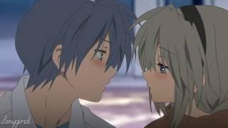 Romantic  Anime kiss scenes and a few almost kisses アニメ ・ キス シーン #2