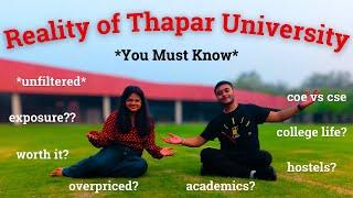 Is Thapar University Worth It? Second Year Students Honest Review  ft. @i-nicc8335