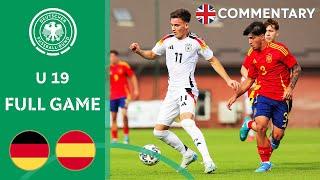 Germany vs. Spain  Full Game  Under-19 - International Match