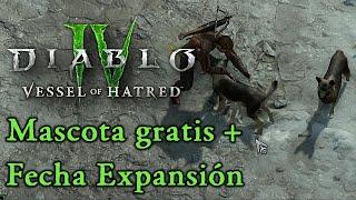 Cómo desbloquear la mascota Gratis y fecha Expansión  Diablo 4