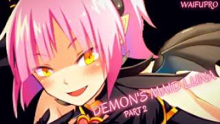 THE DEMONESS TORMENTS THE OWNER OF A POOR MAID  Demons Maid Luna - GamePlay #2 